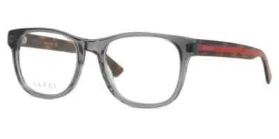 OCCHIALI DA VISTA UNISEX GUCCI GG0004ON 004 (SHINY TRANSPARENT GREY) - Immagine 1 di 4