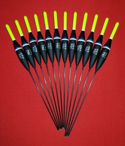 *BARGAIN* 12 x Assorted High Quality Pole Fishing Floats (Pack 325Y12) - Picture 1 of 1