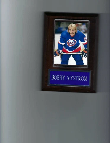 BOBBY NYSTROM PLAQUE NEW YORK ISLANDERS NY HOCKEY NHL Cover