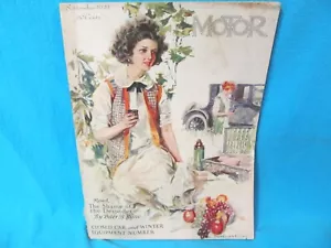 SEPT 1923 MOTOR MAGAZINE HOWARD CHANDLER CHRISTY GREAT AUTOMOBILE ADVERTISING - Bild 1 von 12