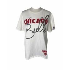 NBA UNK 1997 Men’s Shirt White Vintage Chicago Bulls Short Sleeve Size Medium