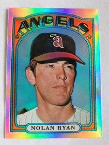 1999 Topps FINEST CHROME REFRACTOR #5 Nolan Ryan 1972 Topps design HOF RARE - Picture 1 of 2