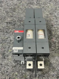 ABB OS100GJ02 Fusible Disconnect Switch 2 Poles 600VAC 100A, J Fuse, UL98 - Picture 1 of 6