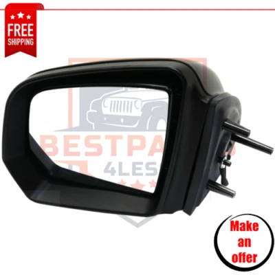 NUEVO Espejo retrovisor lateral izquierdo manual plegable imprimado para Mercedes Benz ML350 2009-2010 Foto 1 de 4
