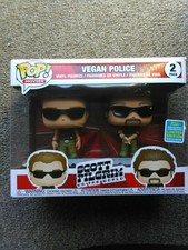 SCOTT PILGRIM - VEGAN POLICE 2 Pack SDCC Funko Pop Vinyl New in Box