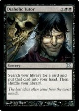 ^MTG Tenth 10th Edition - Diabolic Tutor NM