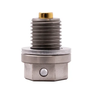 GoldPlug USA Magnetic Drain Plug SS Fits all Fits all Honda, Acura, Kia - Picture 1 of 3