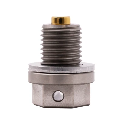 GoldPlug USA Magnetic Drain Plug SS Fits all Fits all Honda, Acura, Kia - Image 1 of 3