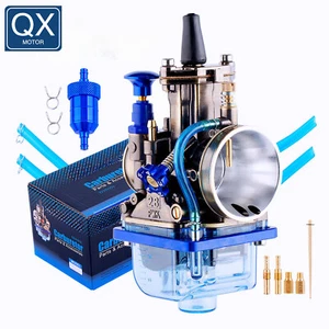 28mm PWK Carburetor Racing Carb For YZ KX SX 85 CB250 Dirt Bike GY6 JOG DIO ATV - Picture 1 of 14