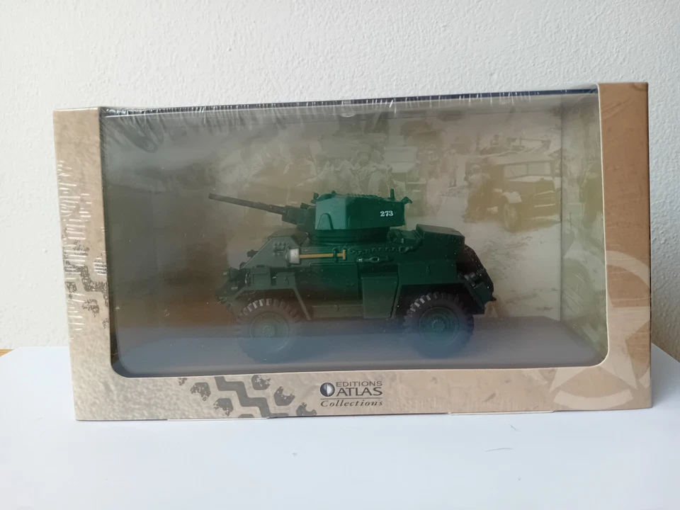 DIE CAST TANK Humber Armoured Car Mk IV Atlas Editions Scala 1:43 carro armato - Immagine 1 di 2