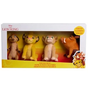 Disney The Lion King Timon, Pumbaa, Simba & Nala 6-Inch Plush Collector Set - Picture 1 of 2