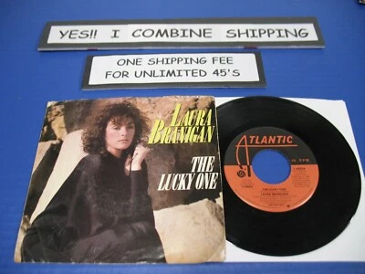 Laura Branigan: The Lucky One /Breaking Out - 1984 Pop Rock 45 w/Pic Sleeve VG - Image 1 of 2