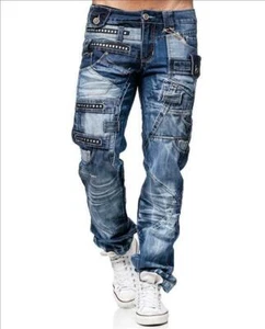 KOSMO LUPO Herren Jeans Hose Denim Street Style KM001 - Bild 1 von 5