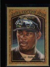 JOSE GUILLEN 1997 DONRUSS #6 ROOKIE DIAMOND KINGS CANVAS SP #00138/10000 AY8381