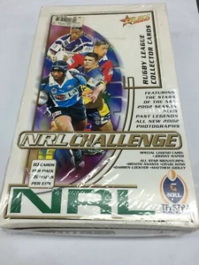 2002 Select NRL Challenge Trading Cards Series Factory Box(36 packs)-RARE - Picture 1 of 5