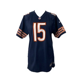 Chicago Bears Boys XL Jersey Nike Blue Brandon Marshall 15 NFL Short Sleeve - Picture 1 of 11