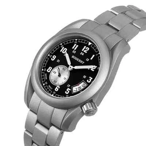 Boderry Military field watch Titanium 38mm Swiss Rhonda 6004D Qrtz Small Seconds - Picture 1 of 22