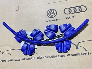 VW Golf MK4 MK5 R32 R36 TT Ignition Coil Pack Blue Cable Covers Genuine New OEM - Picture 1 of 1