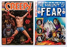 Horror Bundle CREEPY #127 & EC Classics #9 ( Haunt Of Fear #14 & 15 ) job lot