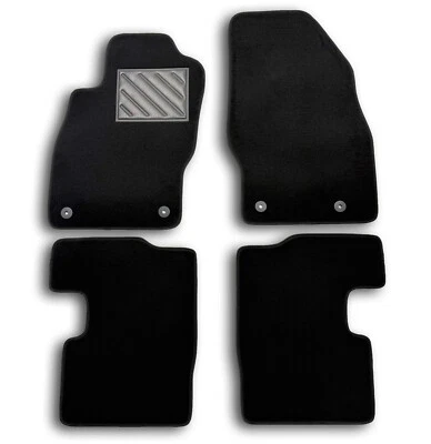 MTC AUTOMOTIVE Tappetini per Opel Corsa D / Corsa E dal 2006-2019 , battitacco in gomma