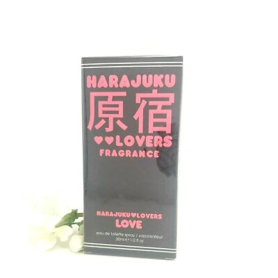 HARAJUKU LOVERS LOVE Perfume Eau de Toilette Spray 1.0.oz Feminino.SELADO Raro - Imagem 1 de 3