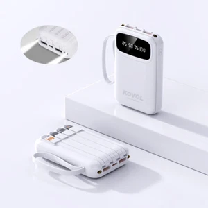 9000000mAh Powerbank Zewnętrzna bateria Ładowarka Dodatkowa bateria 4 USB do wszystkich telefonów komórkowych - Zdjęcie 1 z 16