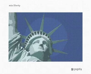 Miss Liberty Needlepoint Kit or Canvas - Picture 1 of 2