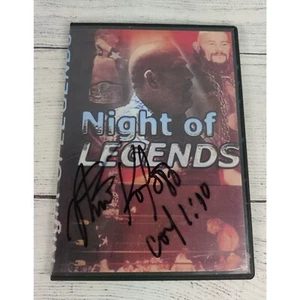 Rare NIKITA KOLOFF Autographed Wrestling DVD, No Audio. WCW WWE WWF - Picture 1 of 6