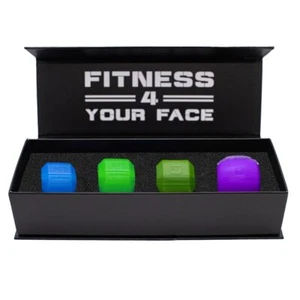 Jawzrsize Pop 'N Go 4 Pack Jaw Exerciser | Different Levels of Bite Resistance - Picture 1 of 16