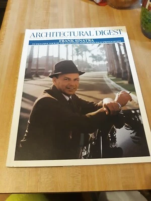 Architectural Digest Magazine Frank Sinatra Palm Springs 1998 December - Image 1 of 2