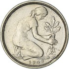 [#365759] Münze, Bundesrepublik Deutschland, 50 Pfennig, 1949, Stuttgart, SS