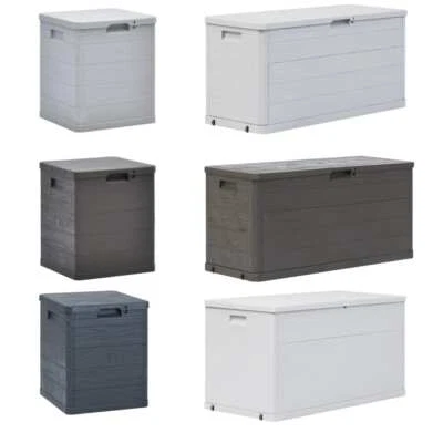 Gartenbox Auflagenbox Kunststoff Kissenbox Gerätetruhe Kiste Gartentruhe Box DHL - Bild 1 von 4