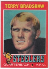 TERRY BRADSHAW Topps Stars MINT RP RC Pittsburgh Steelers Football ROOKIE CARD