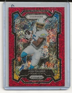 2023 Prizm Josh Palmer Red Sparkle - Picture 1 of 1