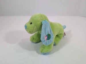 Ganz Webkinz Green Earth Puppy Dog Plush Stuffed Toy 9 Inch HM491 No Code Satin - Picture 1 of 15
