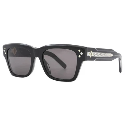Dior Grey Square Men's Sunglasses DIORDIAMOND S2I DM40083I 01A 54 DIORDIAMOND - Image 1 of 4