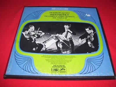 CLASSICAL STRINGS   Lot Of 3 Vinyl Records LPS   THE BORODIN QUARTET   BOX SET - Image 1 of 3
