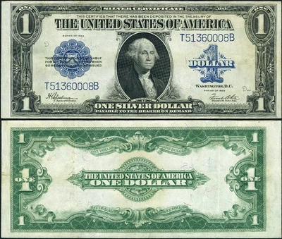 FR. 237 $1 1923 Silver Certificate XF+ - Image 1 of 3