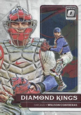 2022 Panini Donruss Optic - Diamond Kings Willson Contreras #24 - Image 1 of 2