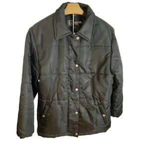 Colebrook & Co Damen Sm Schwarz Puffy Mantel - Bild 1 von 10