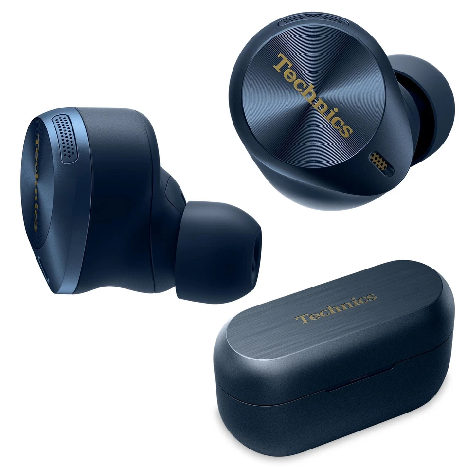 Technics Premium Hi-Fi True Wireless Earbuds ANC EAH-AZ80-A Midnight Blue