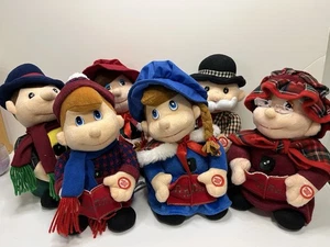 Creature Comforts Caroler Family 12 días de Navidad interactivo funcionando - Imagen 1 de 11