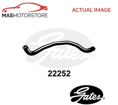 RADIATOR HOSE LOWER GATES 22252 H NEW OE REPLACEMENT - Image 1 of 4