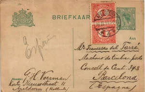 Netherlands 1919 Postal Stationery from Apeldoorn (2459) - Picture 1 of 2
