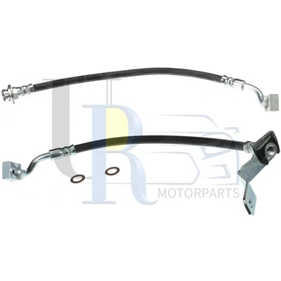 适用于雪佛兰索罗德 1500 1999 - 2001 2 件 Sunsong 制动液压软管后部 — 第 1/4 张图片