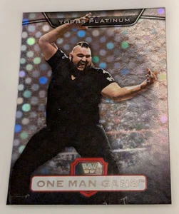 2010 Topps Platinum WWE X-Fractors #58 One Man Gang - Bild 1 von 2