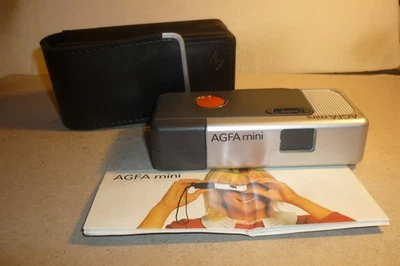 Schöne Agfa Kamera Agfa mini lens Agfa Color Optar mit Beschreibung im Etui ! - Bild 1 von 4