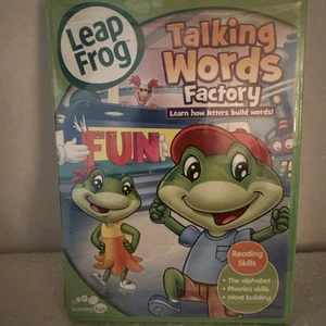 LeapFrog - Talking Words Factory (DVD, 2003) Reading Skills NEW AND SEALED - Imagen 1 de 5