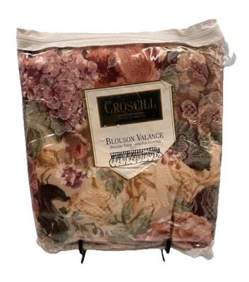 "Cenefa blusa Croscill Home Fashions COTSWOLD 88"" X 15"" NUEVA DE COLECCIÓN núcleo de cabaña" Foto 1 de 4