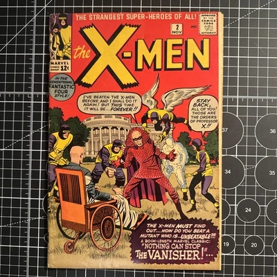 UNCANNY X-MEN #2 (1963) - MARVEL 1ST APPEARANCE OF VANISHER - Image 1 of 4